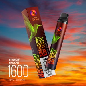 SKY SMOKE 1600 Strawberry Kiwi Lychee / Клубника Киви Личи оптом