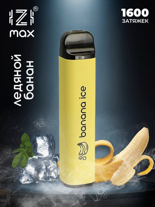 IZI Max 1600 Banana ice / Банан лед