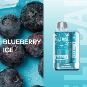 ELF BAR ТE 5000 Blueberry ice - Черника Лед оптом недорого