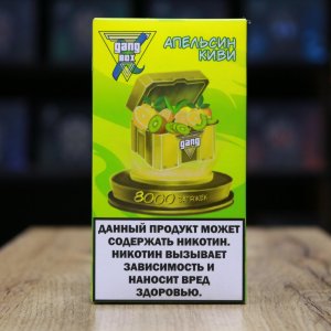 GANG  XBOX 8000 затяжек Малина Яблоко Мята