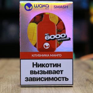 Waka Smash 6000 Клубника Манго